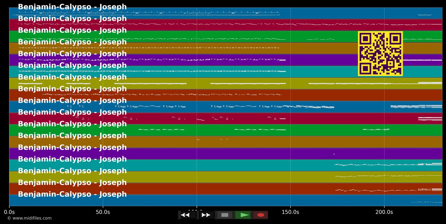 Benjamin-Calypso - Joseph (Musical) (MIDI individual tracks)