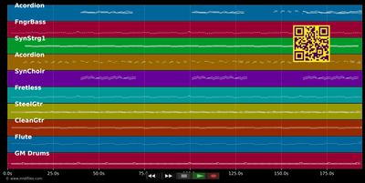 Clap Clap Song - Edison Lighthouse (MIDI GM individual tracks)