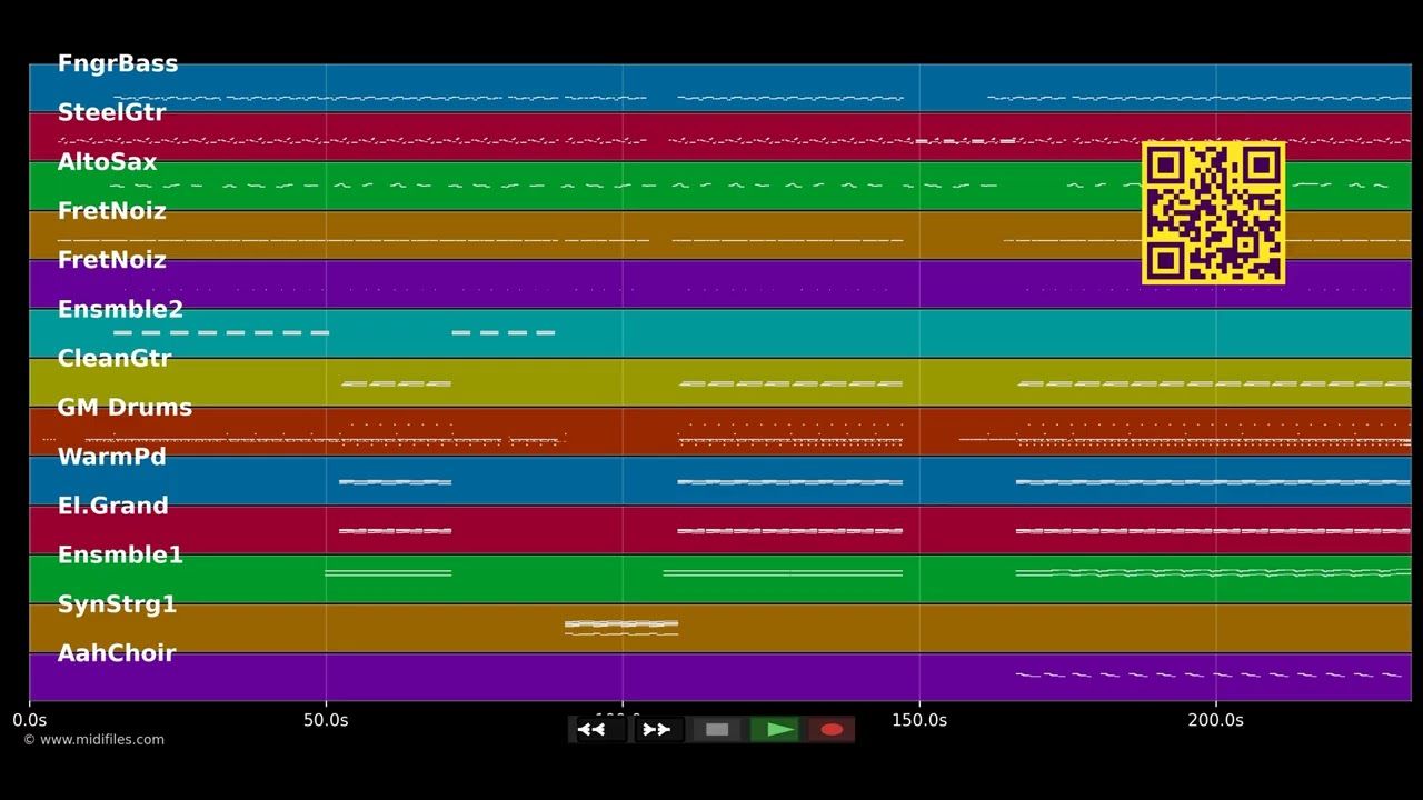 Es könnte ein Anfang sein - Rosenstolz (MIDI individual tracks)