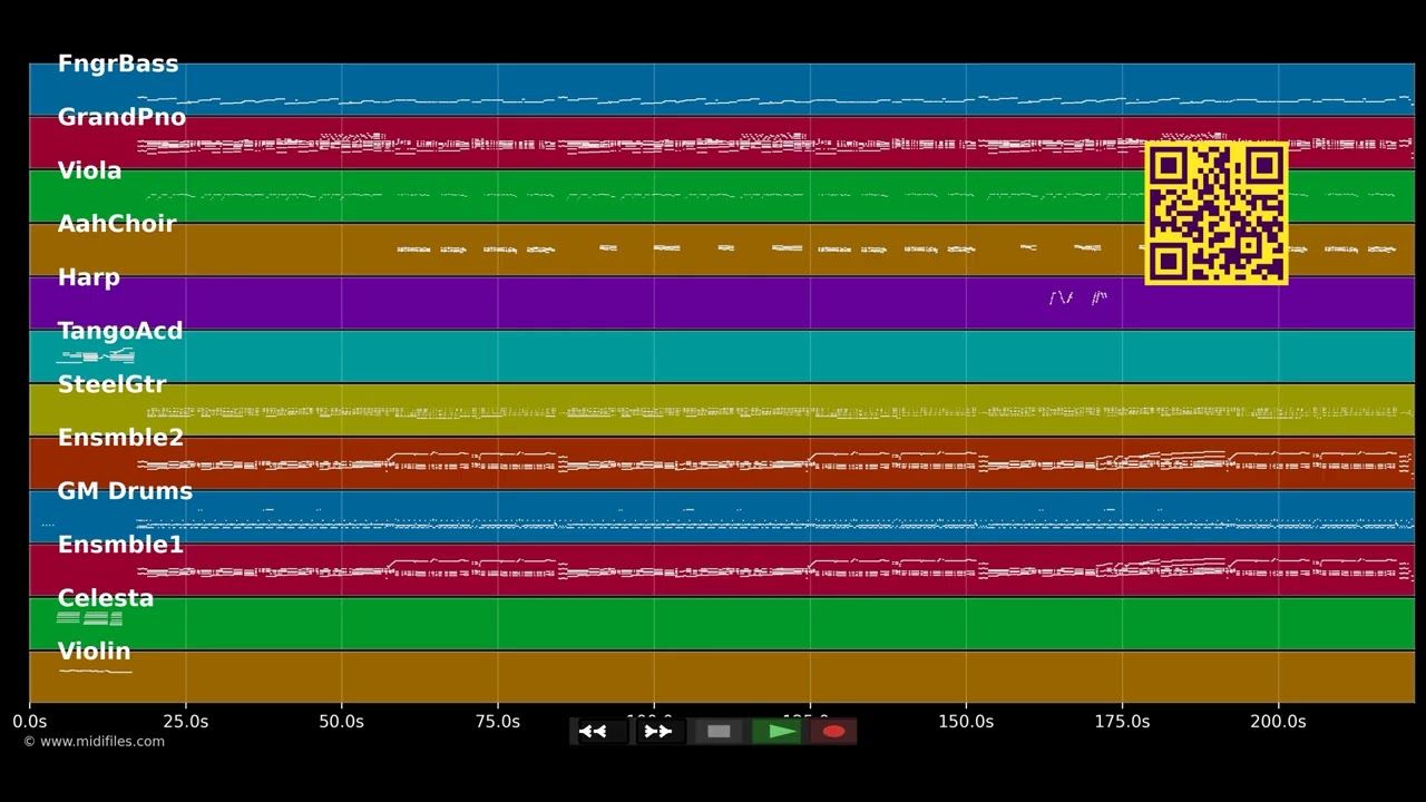 Dark Lady - Cher (MIDI individual tracks)