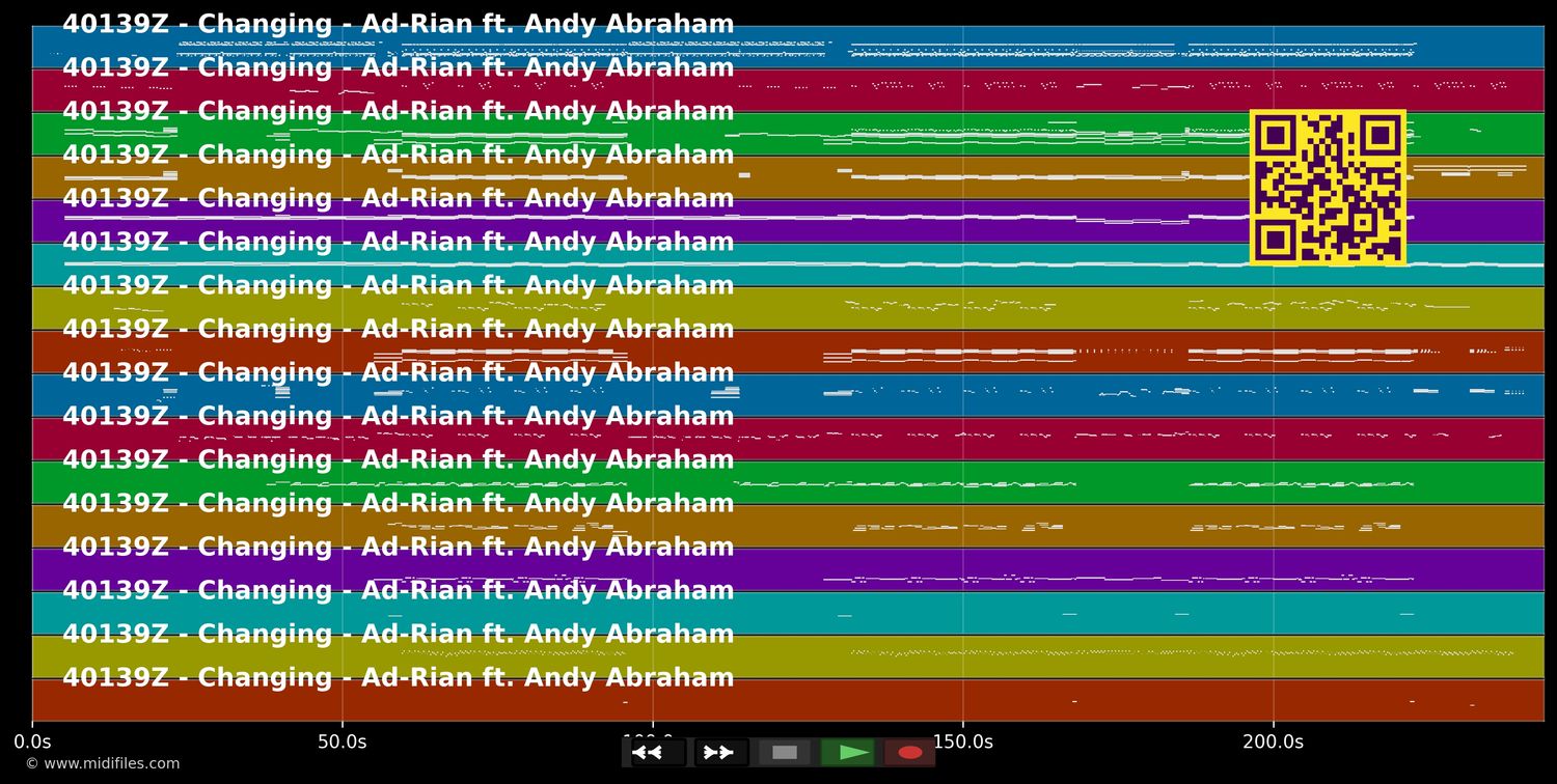 Changing - Ad-Rian ft. Andy Abraham (MIDI individual tracks)
