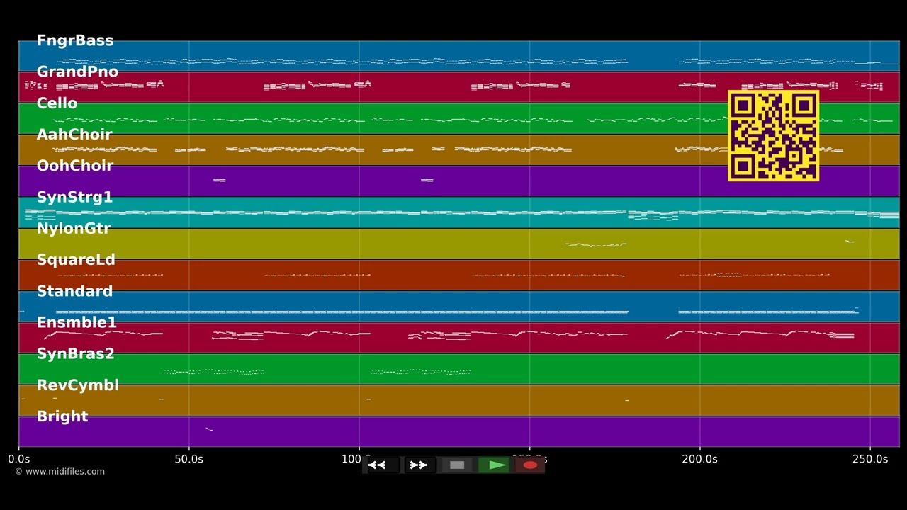 Ich schenk dir die Sterne - Leonard (MIDI individual tracks)