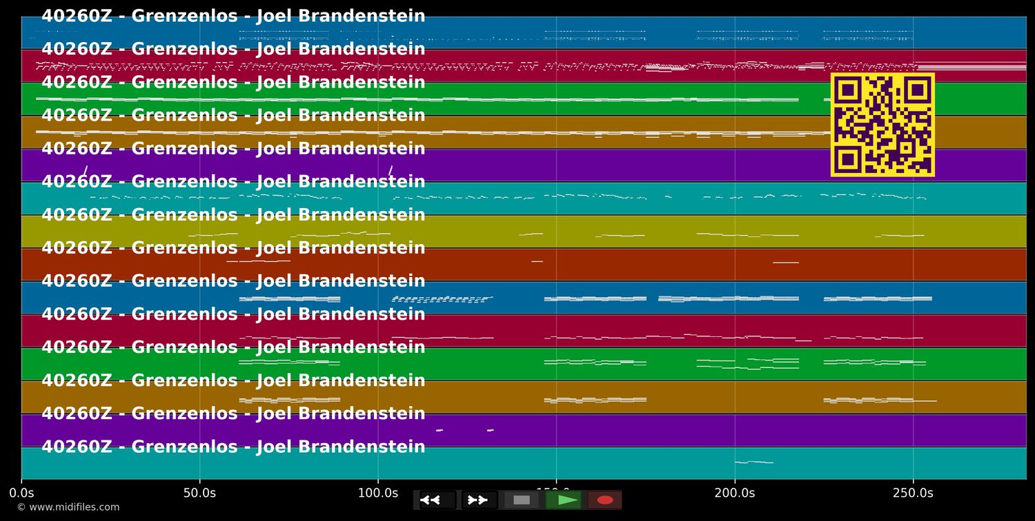Grenzenlos - Brandenstein, Joel (MIDI individual tracks)