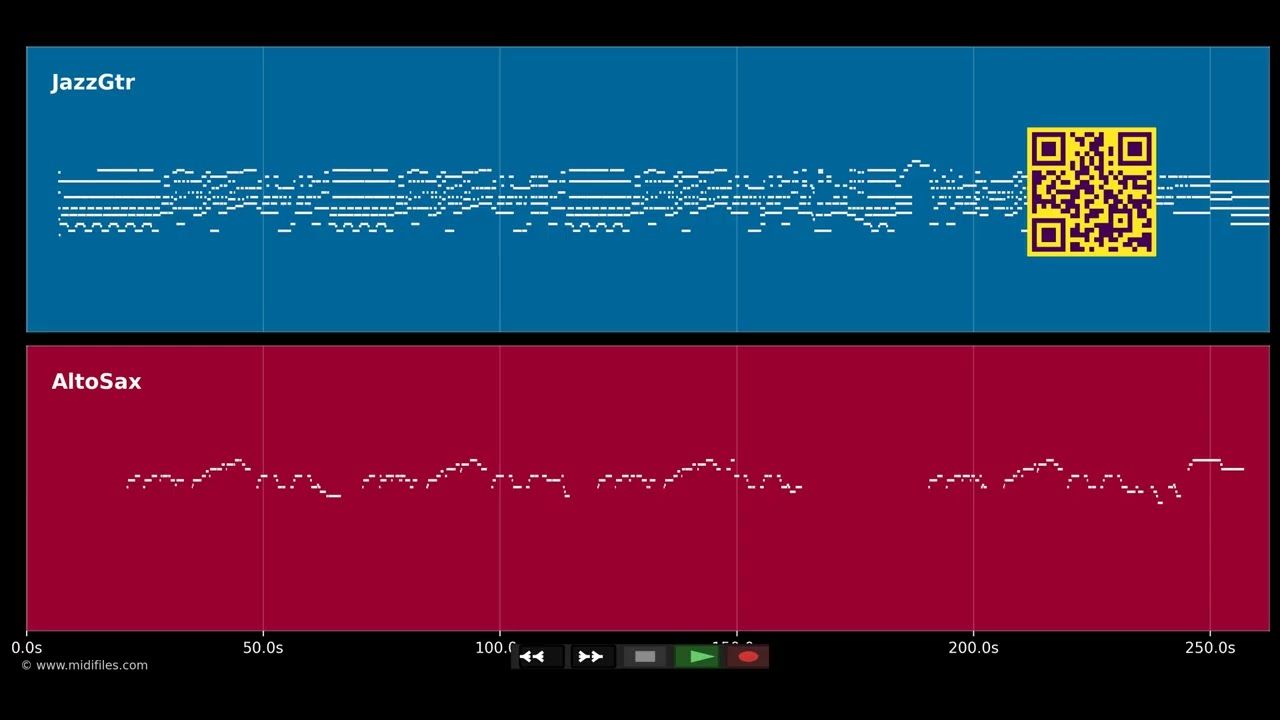 Hallelujah - Jeff Buckley (MIDI individual tracks)