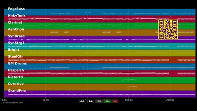 January, February - Barbara Dickson (MIDI individual tracks)