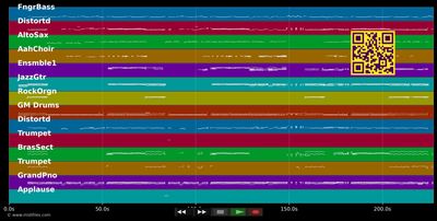Lies - McFly (MIDI individual tracks)