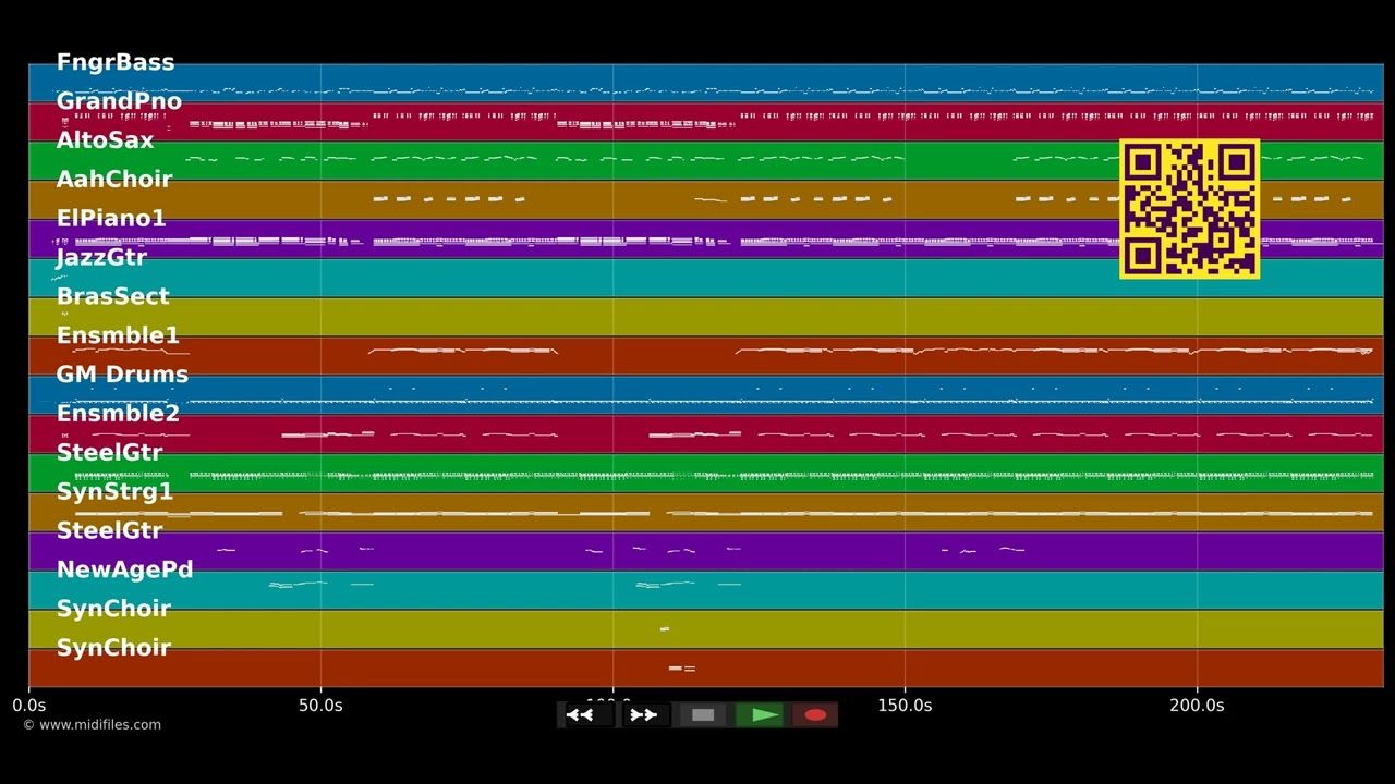 Magic Night - Engelbert (MIDI individual tracks)