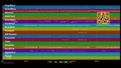 Morning Sun - Robbie Williams (MIDI GM individual tracks)