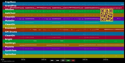 Oh Yeah - Roxy Music (MIDI GM individual tracks)