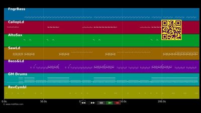 Slave To The Music - Twenty 4 Seven (MIDI individual tracks)