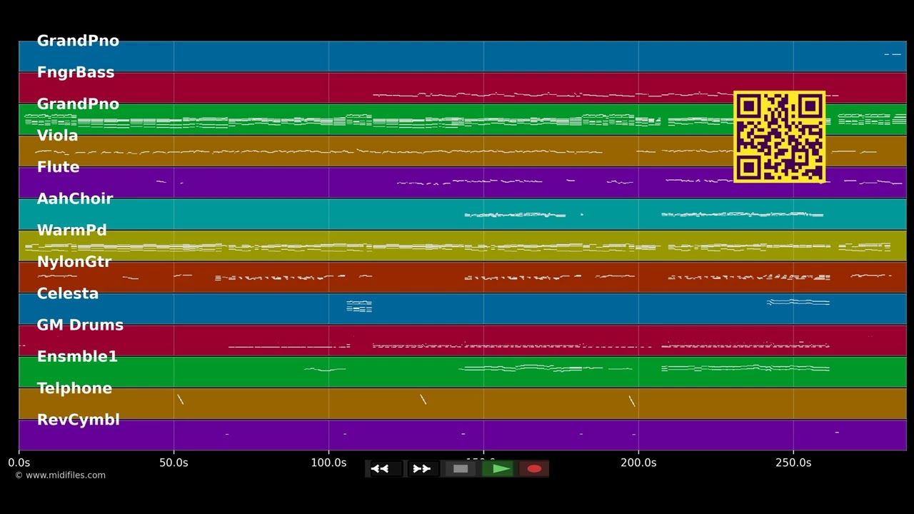 Time Of Our Lives - Il Divo &amp; Braxton Toni (MIDI individual tracks)