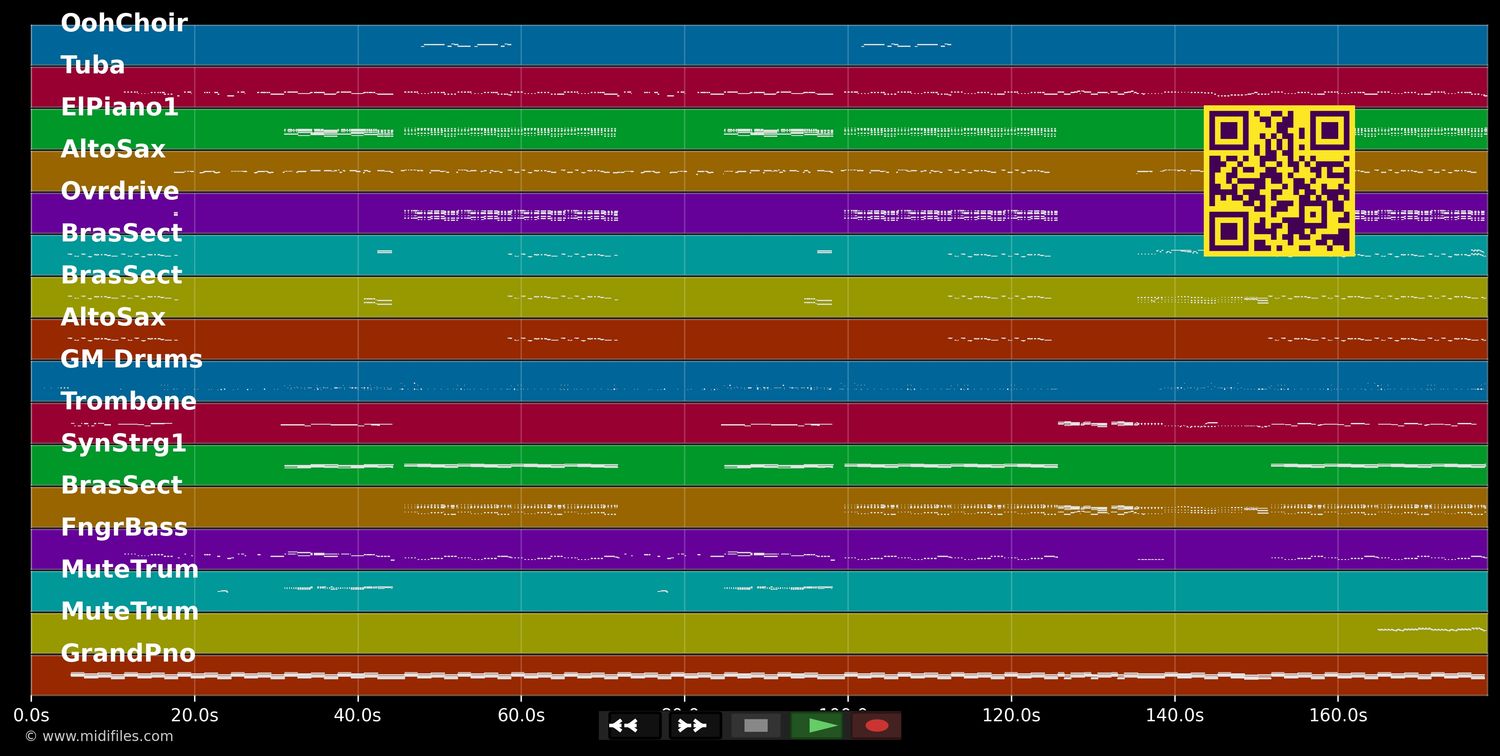Romeo - Querbeat (MIDI individual tracks)