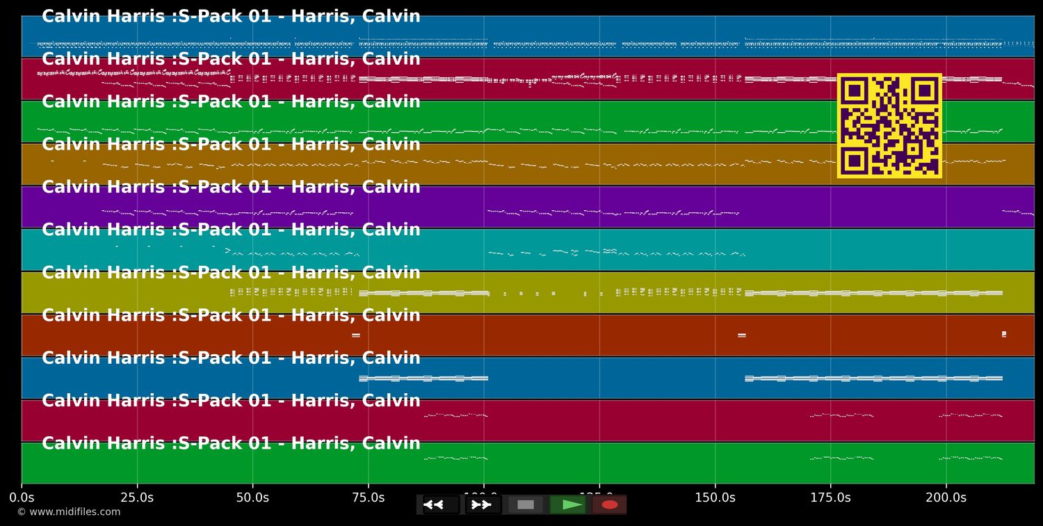 Ready For The Weekend (Radio Edit) - Calvin Harris (MIDI individual tracks)