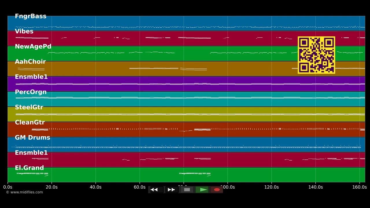 Ten Guitars - Engelbert (MIDI individual tracks)