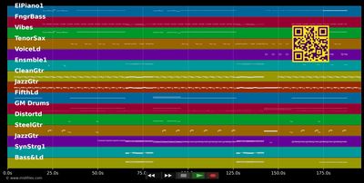 Shut Your Eyes - Snow Patrol (MIDI individual tracks)
