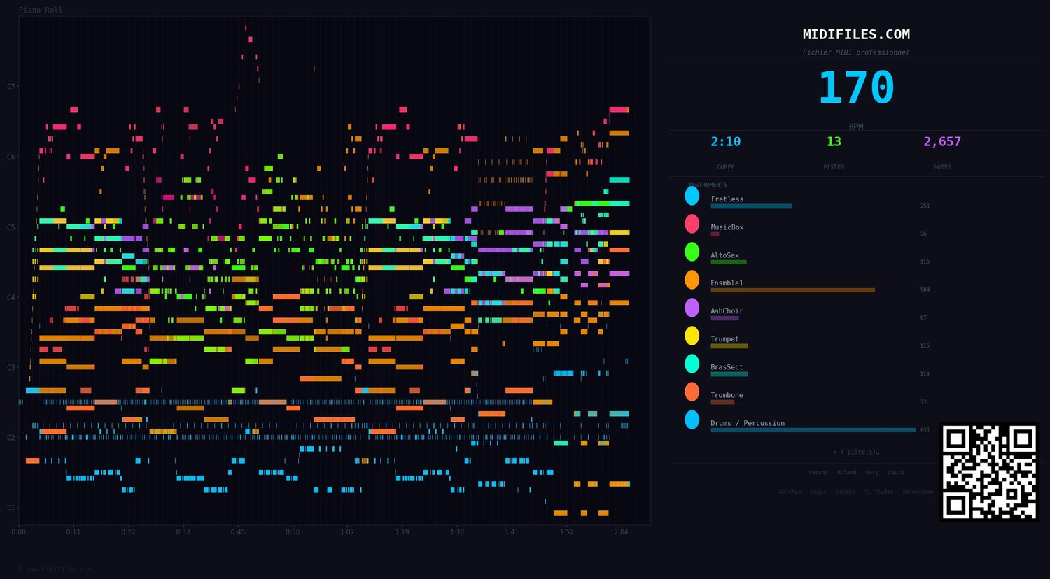 Till - Engelbert (MIDI individual tracks)