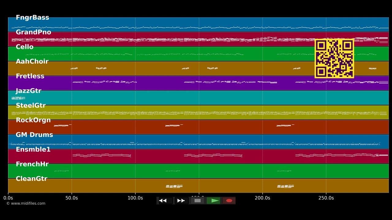 Turn The Lights Out When You Leave - Elton John (MIDI individual tracks)