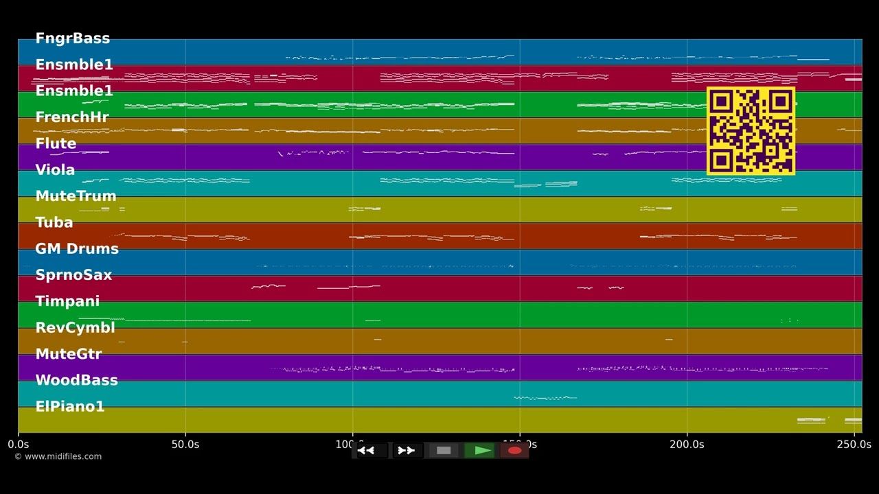 Shine, Jesus Shine - Graham Kendrick (MIDI individual tracks)