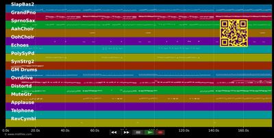Schlampenfieber - Rosenstolz (MIDI GM individual tracks)
