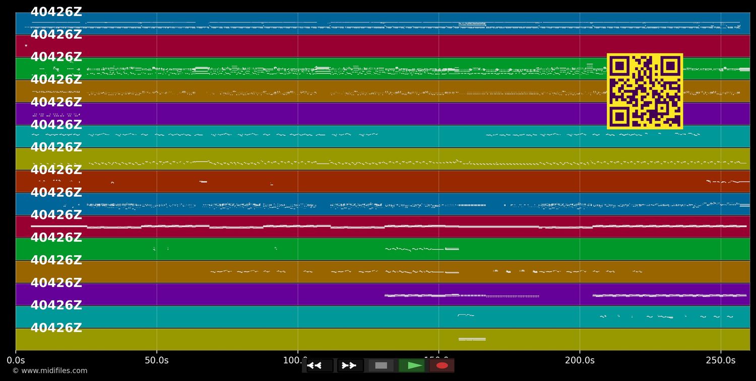 Fraction Too Much Friction - Tim Finn (MIDI individual tracks)