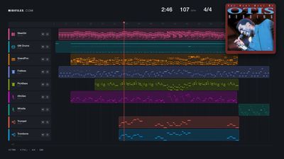 Dock Of The Bay - Otis Redding (MIDI individual tracks)