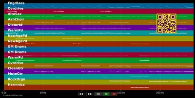 Leb den Tag - Laith Al-Deen (MIDI individual tracks)