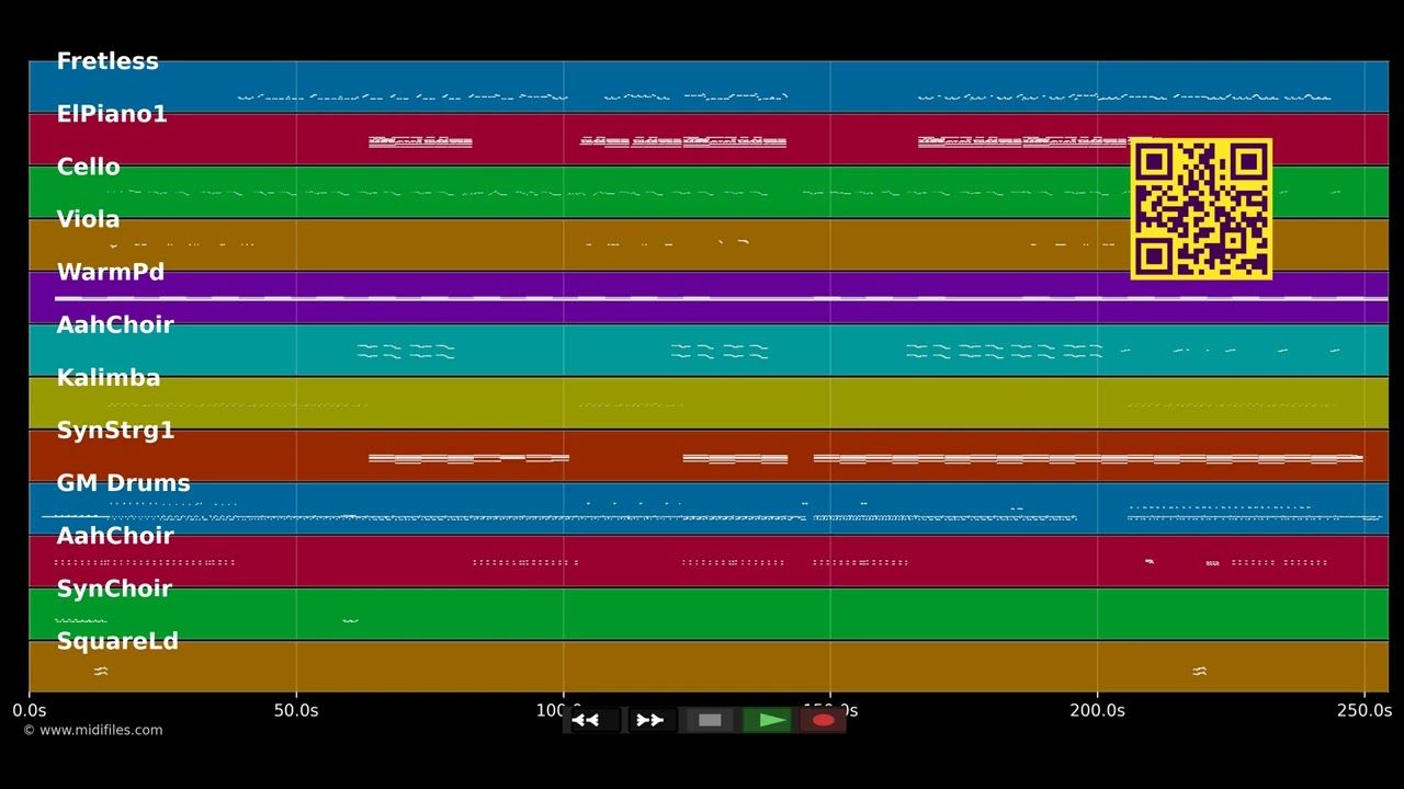 Lady Luck  - Jamie Woon (MIDI individual tracks)
