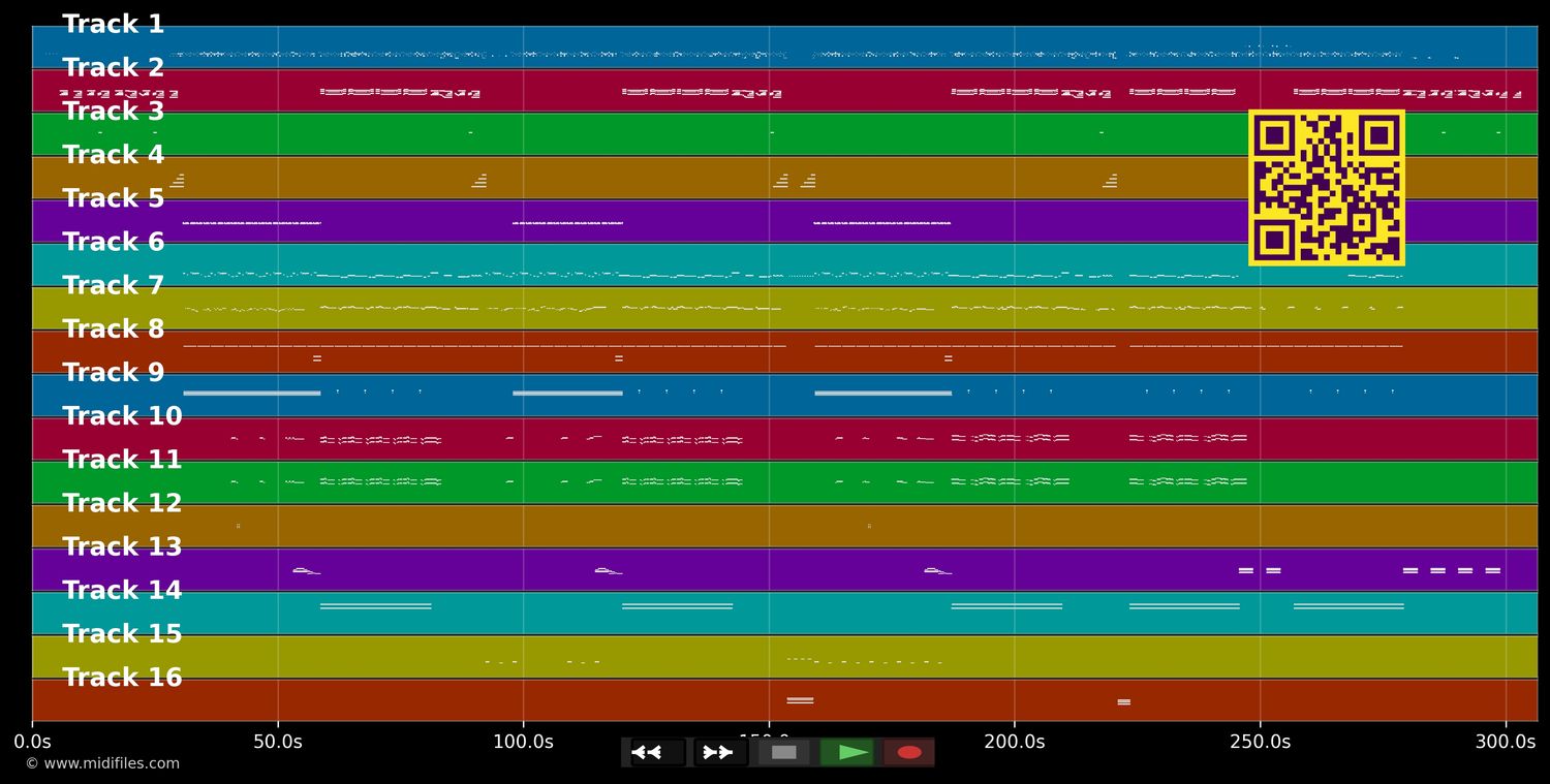 Beatles Medley Vol.1 (63-65) - Beatles (MIDI individual tracks)