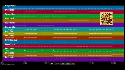 Dieses Leben - Juli (MIDI individual tracks)