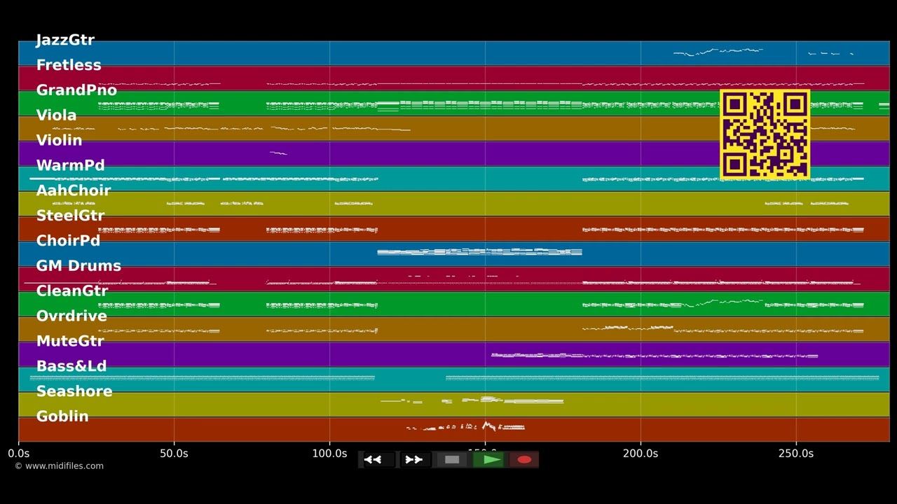 Games people play - Alan Parsons Project (MIDI GM individual tracks)