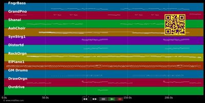 Questions - Manfred Mann's Earth Band (MIDI individual tracks)