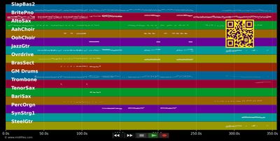 Joe Cocker Medley 01 - Joe Cocker (MIDI individual tracks)