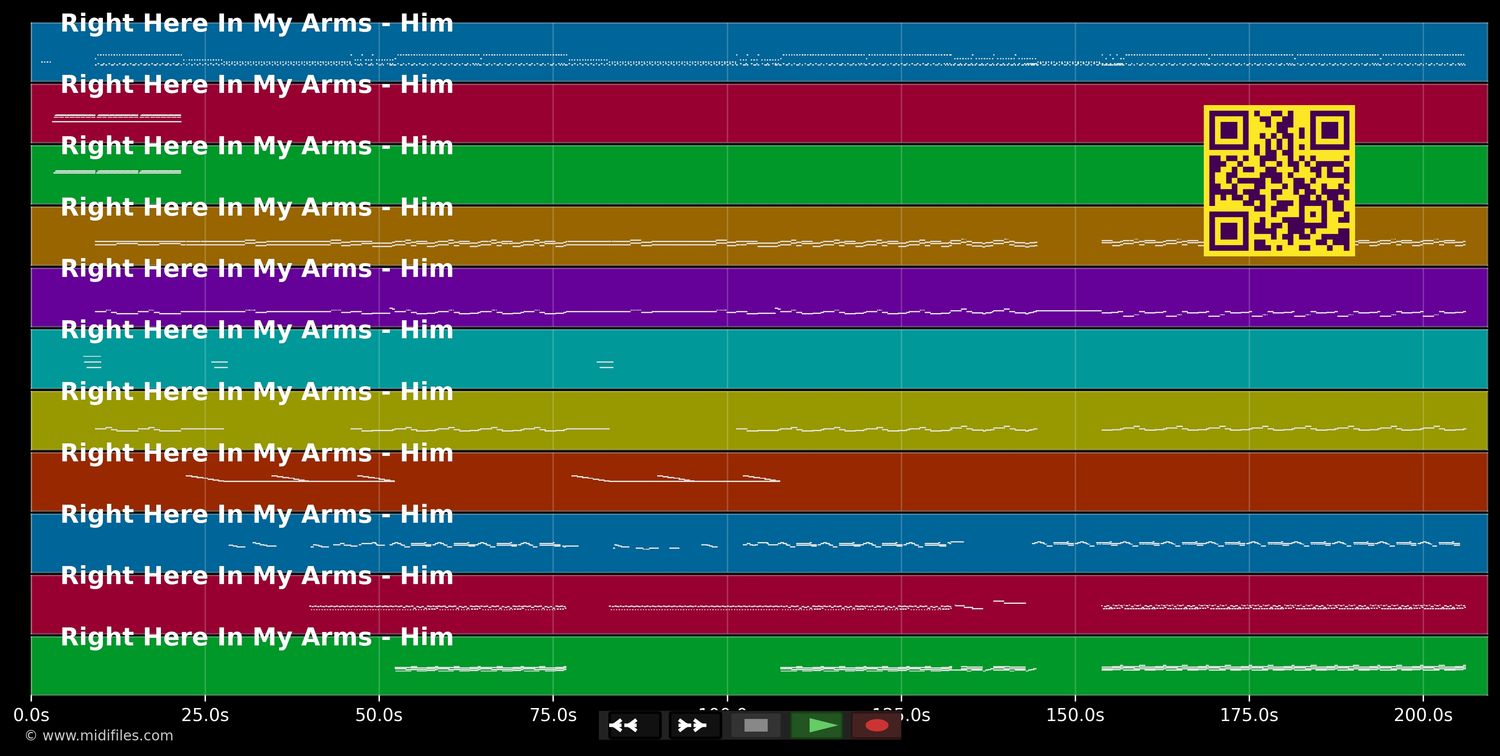 Right Here In My Arms - Him (MIDI individual tracks)