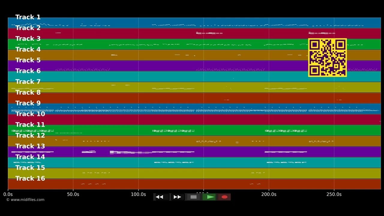 The Barry Williams Show - Peter Gabriel (MIDI individual tracks)