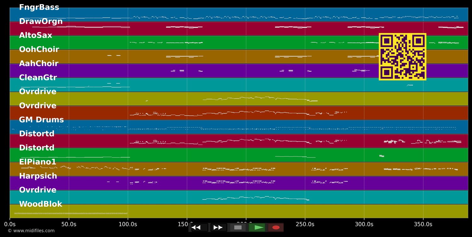 Time - Pink Floyd (MIDI individual tracks)