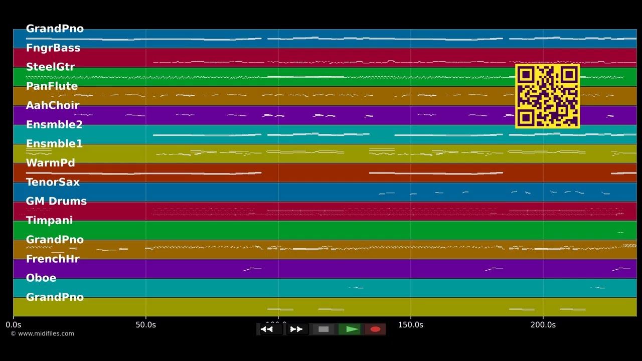 Immer wieder geht die Sonne auf - Gilbert (MIDI individual tracks)