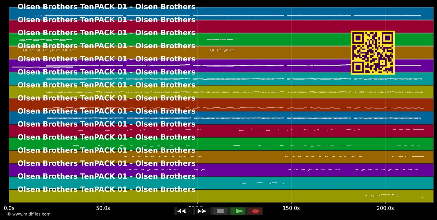 Marie, Marie (Ich schenke Dir ein Lied) - Olsen Brothers (MIDI individual tracks)