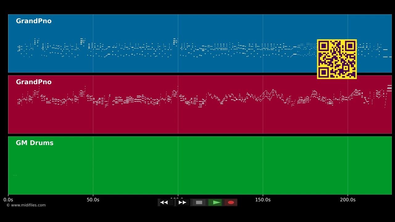As Time Goes By (Herman Hupfed) - Piano Versionen/Versions (MIDI individual tracks)