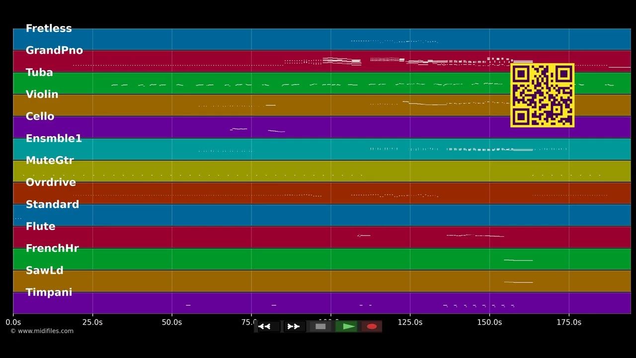 Flur auf einer Aids-Station - Mary (MIDI individual tracks)