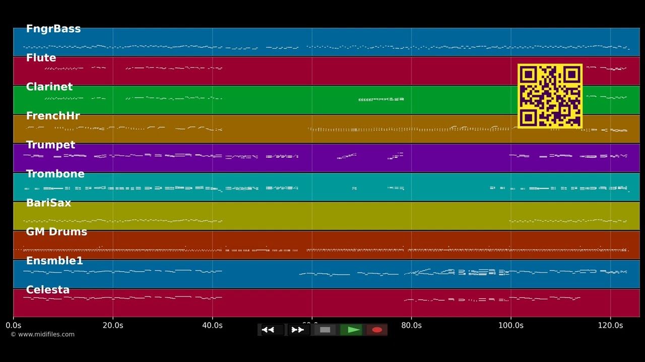 Salto Mortale - Müller Rolf Hans &amp; SWF Orcher (MIDI individual tracks)