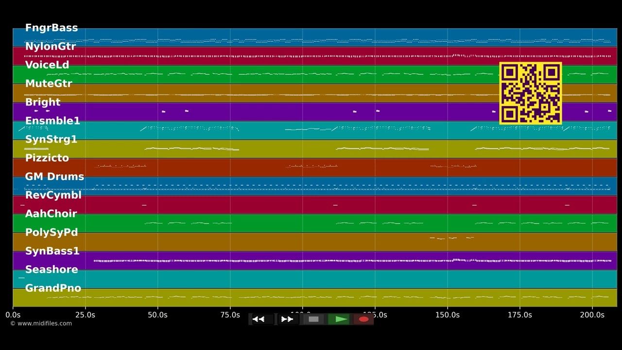 Stern ohne Himmel - G.G. Anderson (MIDI individual tracks)