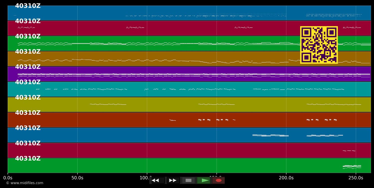Let It Go - James Bay (MIDI individual tracks)