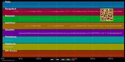 Steig ei, mir fahrn in die T. (Live) - Randfichten (MIDI individual tracks)