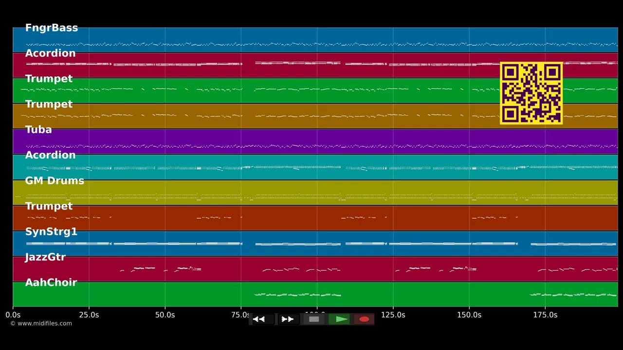 Schiffsfeger-Polka - Beny Rehmann (MIDI individual tracks)