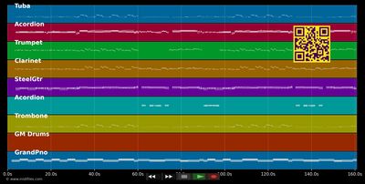 Trachtenfest Polka - Alpenoberkrainer (MIDI individual tracks)