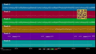 Valse blues - Marcel Azzola (MIDI individual tracks)