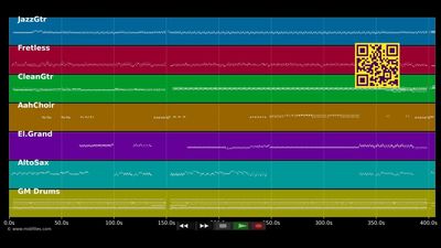 7 jours de la semaine - Shleu Shleu (MIDI individual tracks)