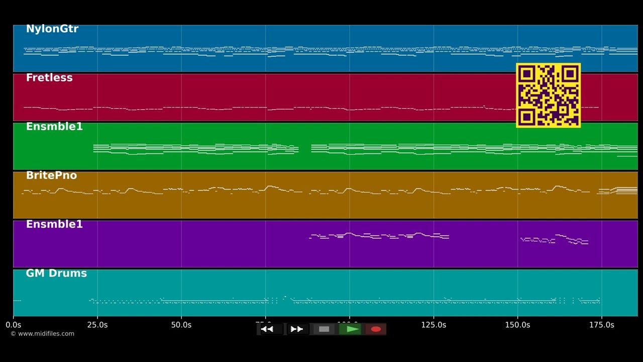 Theme From "Terre Humaine" - James Last (MIDI)