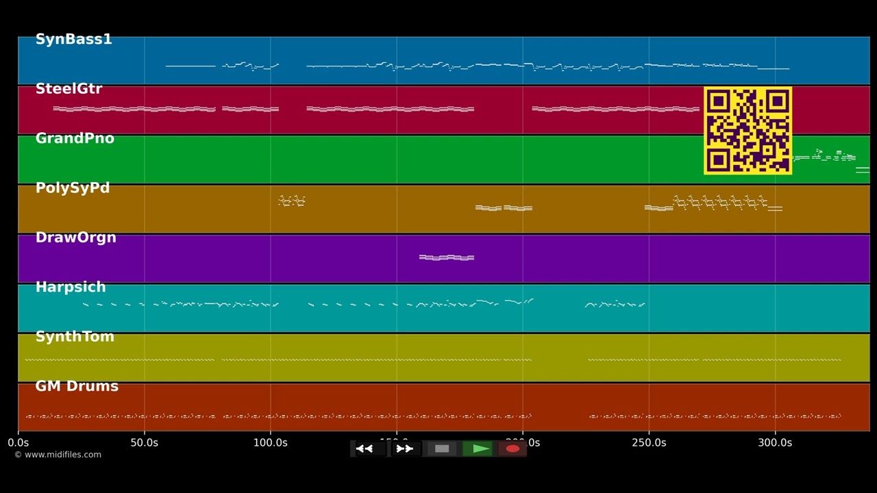 Time - Childish Gambino, Ariana Grande (MIDI individual tracks)