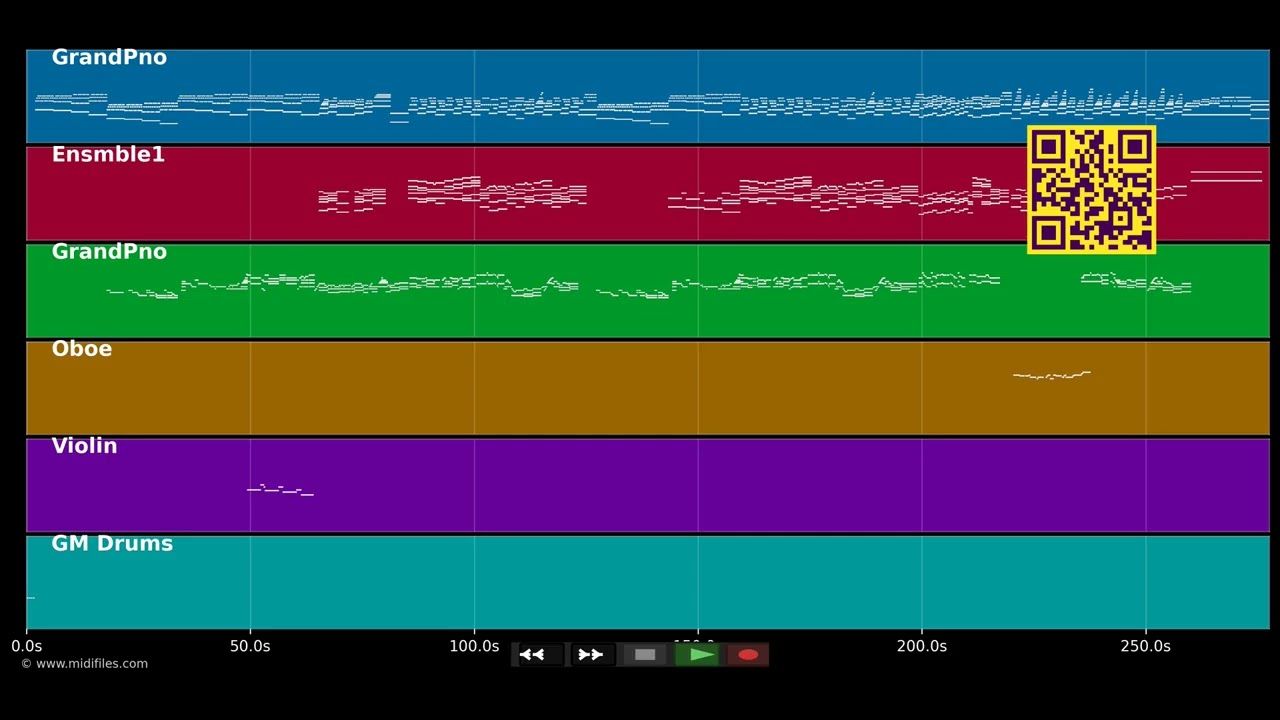 Someone like you - Richard Clayderman (MIDI individual tracks)